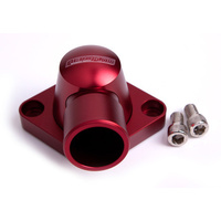 Aeroflow BILLET THERMOSTAT HOUSING RED SWIVEL SBC BBC