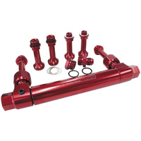 Aeroflow ADJUSTABLE FUEL LOG BG HOLLEY RED SUITS 1 & 2 METERING BLOC