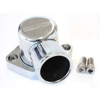 Aeroflow BILLET THERMOSTAT HOUSING CHROME 90 DEG SUITS 302 351C
