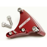 Aeroflow SBC 6-3/8'' TIMING POINTER RED WITH 4 DEG OF ADJUSTMENT