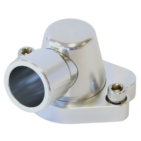 Aeroflow 253 308 HOLDEN THERMOSTAT HOUSING SILVER NO HEATER SWIVE
