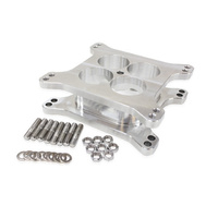 Aeroflow VELOCITY CARB SPACER 2'' 4150 BOLT ON HORSEPOWER SQUARE BORE