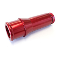 Aeroflow 1.5'' RADIATOR HOSE ADAPTER RED LONG 4.5'' LENGTH CVR