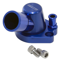 Aeroflow 253 308 HOLDEN THERMOSTAT HOUSING BLUE W/HEATER SWIVEL