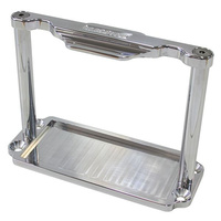 Aeroflow BATTERY HOLD DOWN TRAY POLISHED BILLET ODPC680 S680