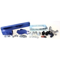 Aeroflow ROTARY FUEL RAIL KIT SERIES 6 7 & 8. MAZDA RX7 BLUE