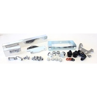 Aeroflow ROTARY FUEL RAIL KIT SERIES 6 7 8. MAZDA RX7 POLISHED.