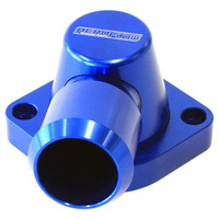 Aeroflow BILLET THERMOSTAT HOUSING BLUE SWIVEL LS3 ONLY