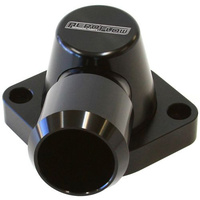Aeroflow BILLET THERMOSTAT HOUSING BLACK SWIVEL LS3 ONLY