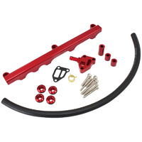 Billet Fuel Rail Kit - Red (AF64-2122R)