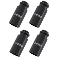Aeroflow ID INJECTOR ADAPTER LONG SUIT 14MM FUEL RAIL BLACK 4pk