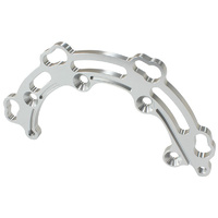 Aeroflow STARTER PLATE FOR BELT GUARD SUIT STD ROOTS BLOWER SILVER