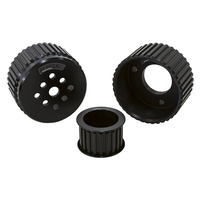 Aeroflow GILMER DRIVE KIT - BLACK CHEV V8 WITH SHORT W/PUMP