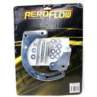 Aeroflow LOW MOUNT ALT BRACKET CHROME S/B CHEV WITH SHORT WATER PUMP