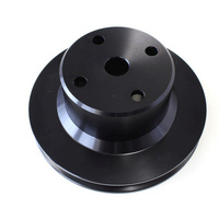 Aeroflow HOLDEN V8 WATER PUMP V PULLEY SUIT VN-ON JUMBO PUMP BLACK