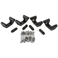 Aeroflow CHEV LS1 / LS6 COIL MOUNTS BILLET CAN SEP MOUNT BLACK