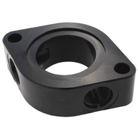 Aeroflow AEROFLOW CHEV WATER NECK SPACER WITH 2 X -8ORB AUX PORT