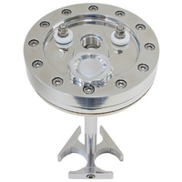 Aeroflow AEROFLOW BILLET TRIPLE PUMP HANGER REMOVE CAP AND INSERT