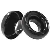 Aeroflow 4'' bellmouth suit AR70 turbo or intake pipe 6'' O.D Black