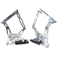Aeroflow BILLET BONNET HINGE KIT POLISHXR - XY FORD FALCON