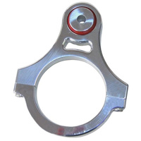 Aeroflow BILLET EXHAUST HANGERS 3.5'' POLISHED WITH SOFT HITEMP BOOT
