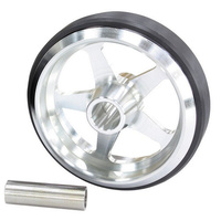 Aeroflow BILLET WHEELIE BAR WHEEL 10000ft/lbs load 3/8-1/2 SLEEV