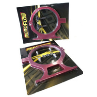 Aeroflow NOS BOTTLE BILLET BRACKETS PAIR RED NITROUS