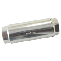 Aeroflow AEROFLOW PRO FILTER 10 MICRON SILVER FEMALE -8 ORB 1.25x3.5''