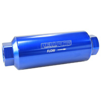 Aeroflow AEROFLOW PRO FILTER 100 MICRONBLUE FEMALE -12 ORB 2.4'' x 7''