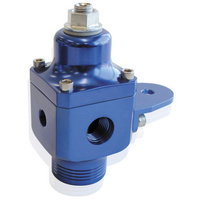 Aeroflow 2 PORT FUEL PRESSURE REGULATORBLUE 750+ HP @ 4-12 PSI