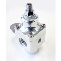 Aeroflow 2 PORT FUEL PRESSURE REGULATORPOLISHED 750+ HP @ 4-12 PSI