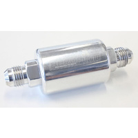 Aeroflow AEROFLOW FILTER 40 MICRON POLISHED-6AN 1.25'' x 3'' NOTES