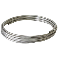 Aeroflow 5/16'' S/S FUEL LINE (7.94mm) STAINLESS STEEL 25ft ROLL