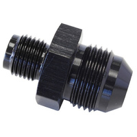 Aeroflow Adaptor 1/2 X 20 Inverted seat to -08 Black