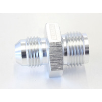 Aeroflow Adaptor 5/8 X 18 Inverted seat to -06 Silver