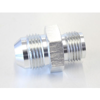 Aeroflow Adaptor 5/8 X 18 Inverted seat to -08 Silver