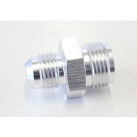 Aeroflow Adaptor 11/16 X 18 Inverted seat to -06 Silver