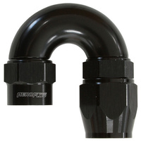 Aeroflow -10AN 180 DEGREE KRYPTALON FULL FLOW BIG BORE 1 PIECE