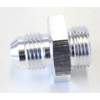 Aeroflow CARTER/EDELBROCK FITTING -6 SILVER 5/8'' X 20 TO -6AN