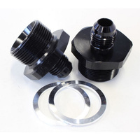Aeroflow Male -6 to 1'' x 20 Quadrajet Black