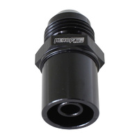 Aeroflow PUSH IN COVER BREATHER ADAPTERTO -8AN BLACK BA to FG FRONT