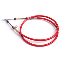 Aeroflow RACE SHIFTER CABLE 5 FOOT RED REPLACES B&M BM80833