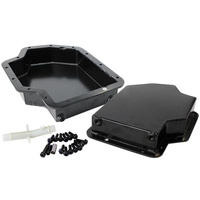 Aeroflow TH400 3'' DEEP FABRICATED TRANSMISSION PAN INC FILTER EXTENSI