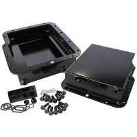 Aeroflow POWERGLIDE 3'' DEEP FABRICATED TRANS PAN INC FILTER EXTENSION