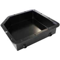 Aeroflow TH350 3'' DEEP FABRICATED TRANSPAN BLACK INC FILTER EXTENSION