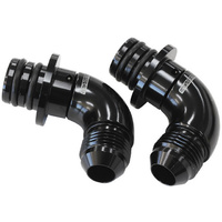 Aeroflow FORD 6R TRANS COOLER PORT FITTINGS FULL FLOW -8AN