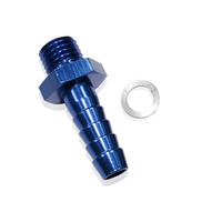 Aeroflow METRIC M18 X 1.5MM TO 5/8 BARBBLUE MALE M18 X 5/8'' BARB