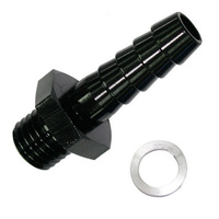 Aeroflow METRIC M18 X 1.5MM > 5/16 BARBBLACK MALE M18 X 5/16'' BARB