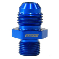 Aeroflow METRIC M12 X 1.0MM TO -6AN BLUE MALE M12X1.0MM TO -6AN