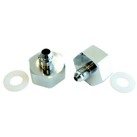 Aeroflow NITROUS BOTTLE ADAPTER -6AN STEEL FINISH DURABLE FOR ONOFF